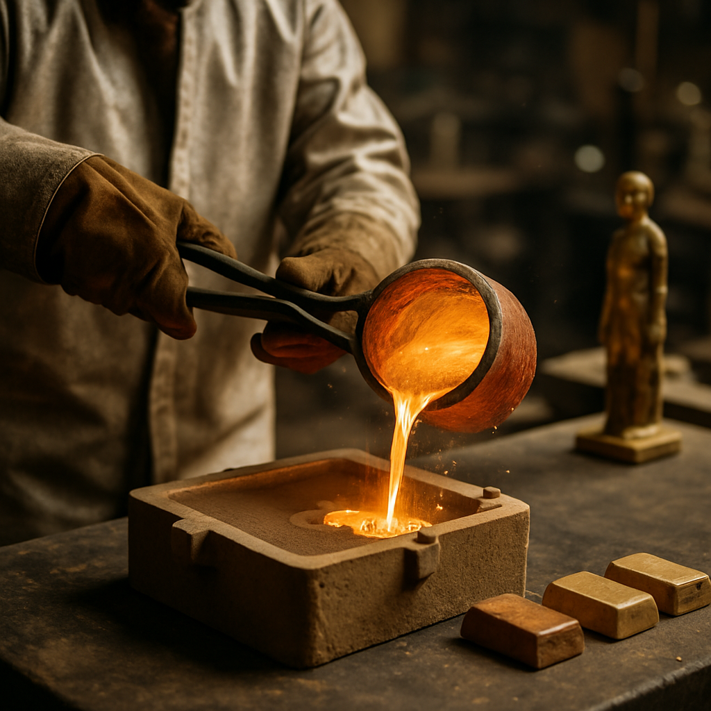 Bronzelegierungen Gießtechnik & Zusammensetzung | Muss Noch Gießen