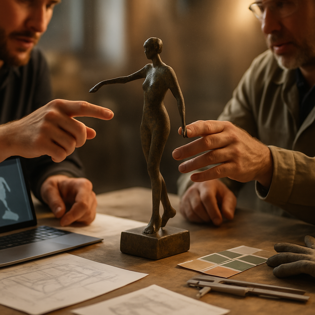Muss Noch Gießen: Auftragsspezifische Designberatung Realisierung