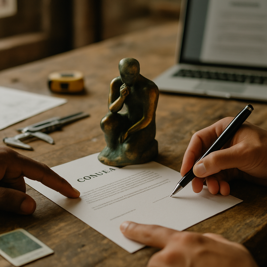 Verträge und Rechtliche Aspekte im Kunstguss | Muss Noch Gießen