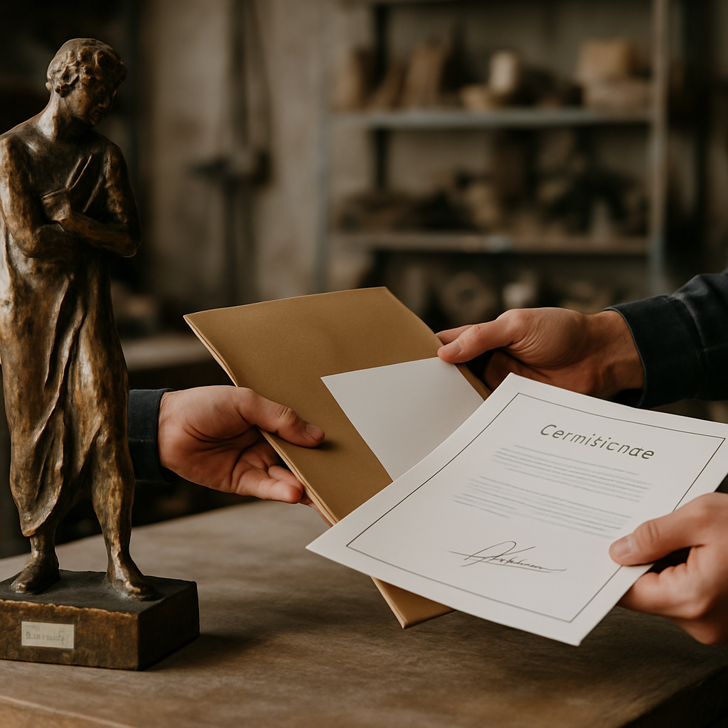 Dokumentation, Provenienz und Zertifizierung bei Muss Noch Gießen